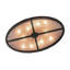 Rustic Lodge 12 - Light LED Flush Mount