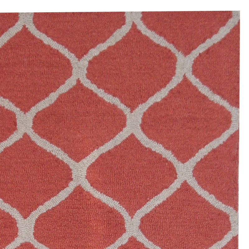 Wool Geometric Indoor Rug