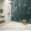 Green Natural Marble Bathroom Vessel Sink-123428847