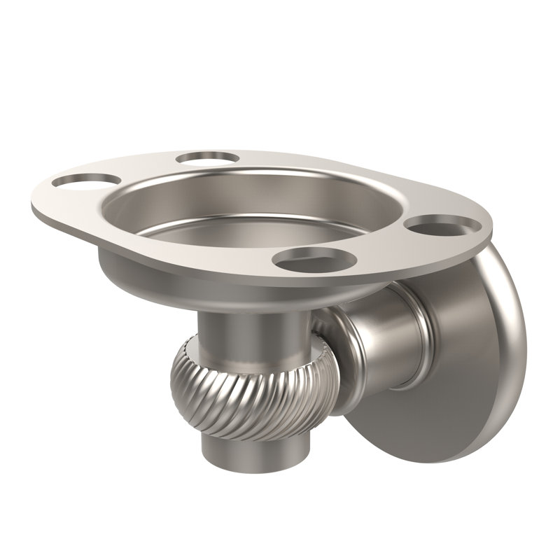 Porte-brosse à dents & culbuteur Continental, Nickel satiné