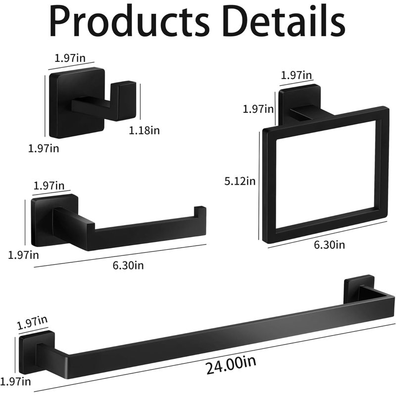 Bathroom Hardware Set