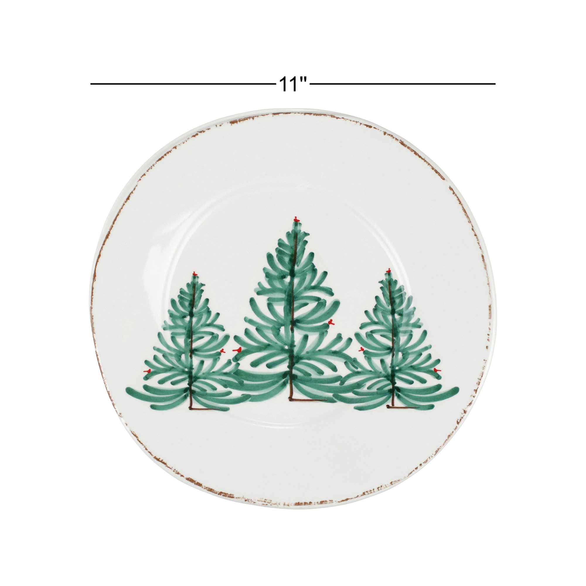 Melamine Lastra Holiday Handmade Melamine Dinnerware Set