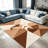 Cocoa Tan Geometric Polygon carpet-easy to clean, machine-washable, soft and comfortable; suitable for door mats, kitchens, living rooms, bedrooms, corridors, and laundry areas. Easy to clean, durable carpet for home decoration.-129603313