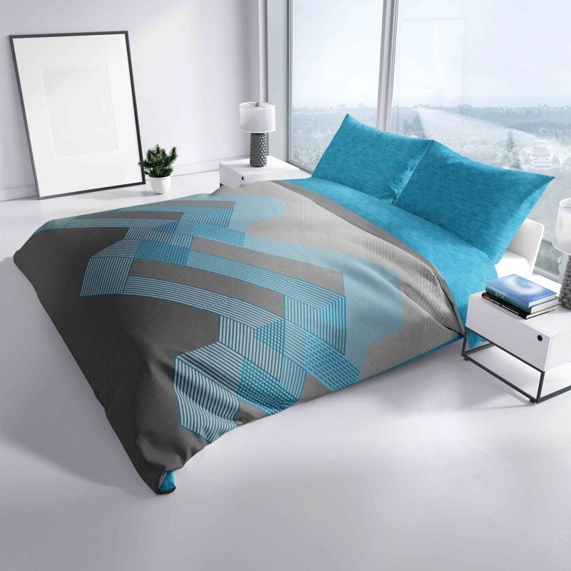 TR River Duvet Cover Set, 220 x 240 cm - 2 Pillowcases (80 x 80 cm)