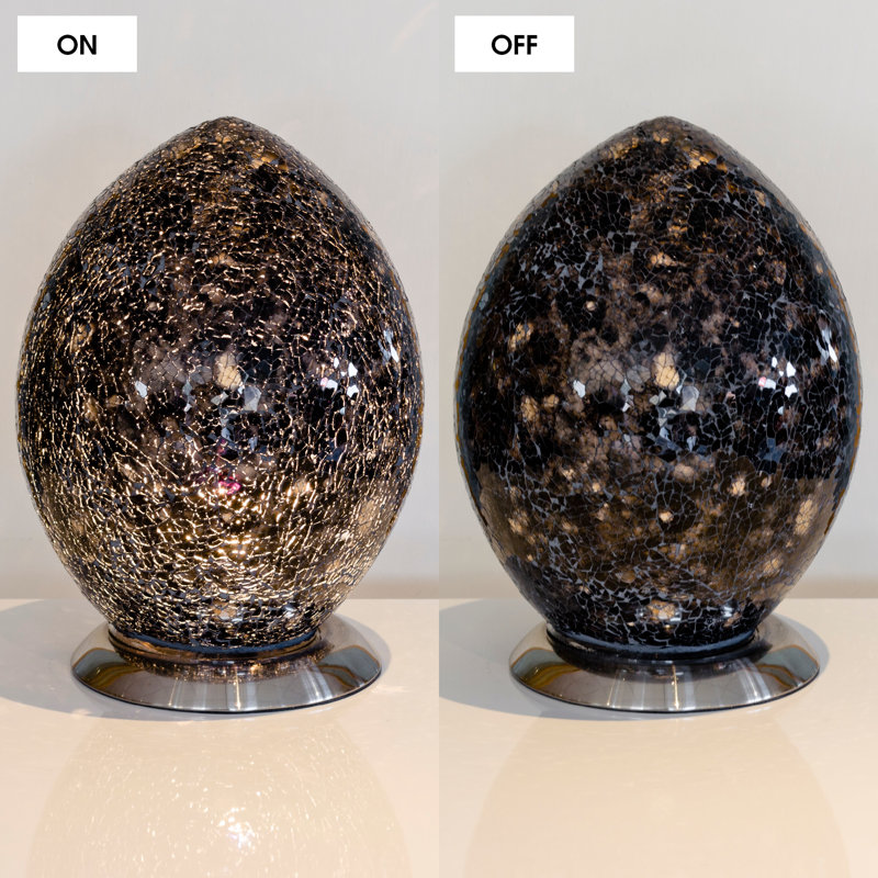 30cm Table Lamp, Black