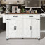 140 cm W Kitchen Island with Top