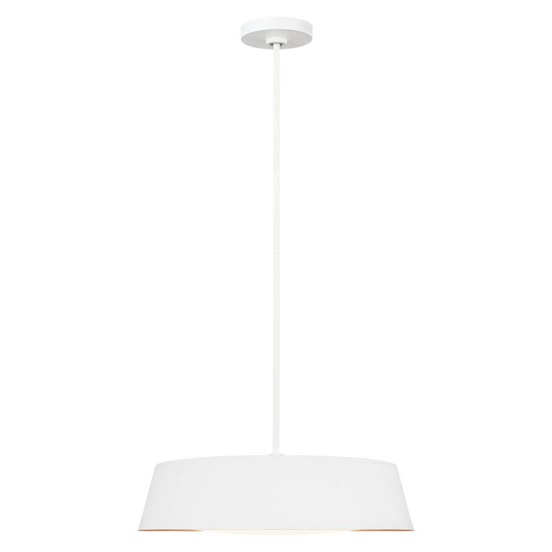 Moosup 5 - Light Dome Pendant, White