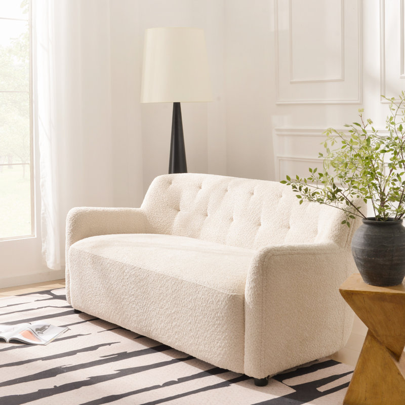 Bryell 66 "W Chenille Upholstered Loveseat