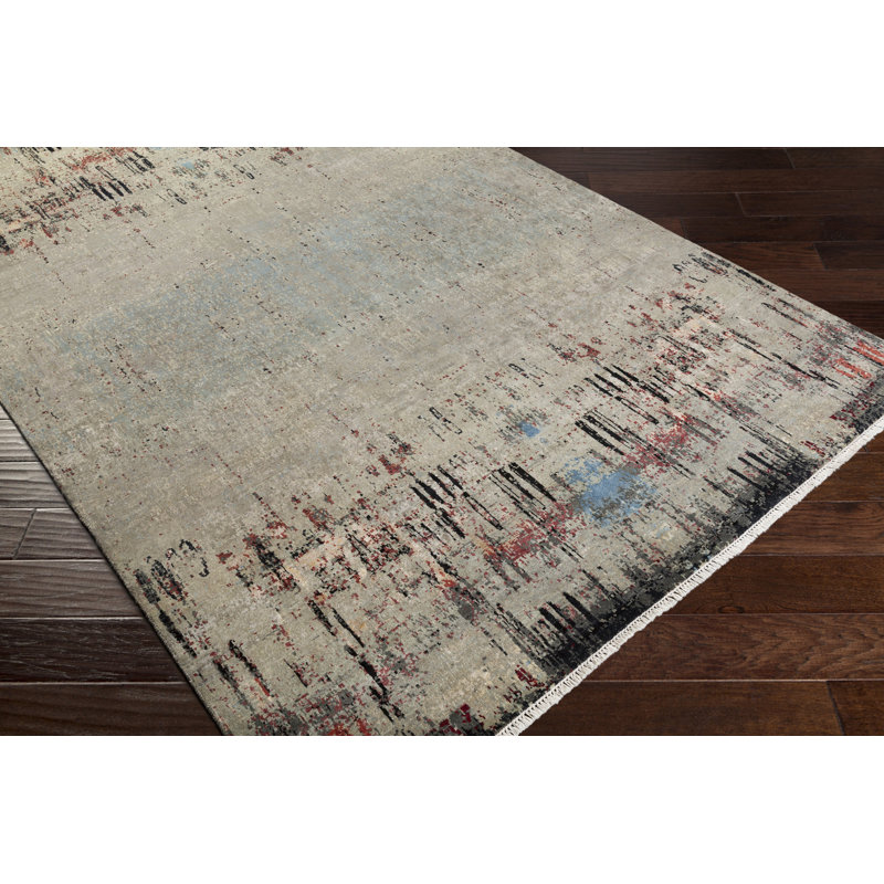 Colaba Wool Area Rug, Rectangle 2' x 3'