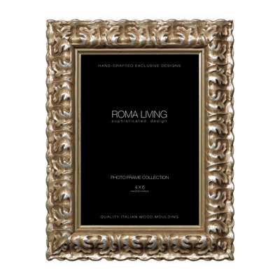 Vintage Wood Gilded Picture Frame