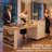 78.8 Inch Extendable Rolling Kitchen Island With Power Outlet