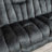 Quiteris 86.6" W Contemporary 3-Seater Manual Reclining Sofa with Hidden Cup Holders-1951128592
