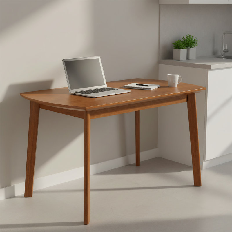 47-inch Solid Wood Kitchen Dining Table For Four