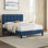 Lit plateforme tapissier Contemporary