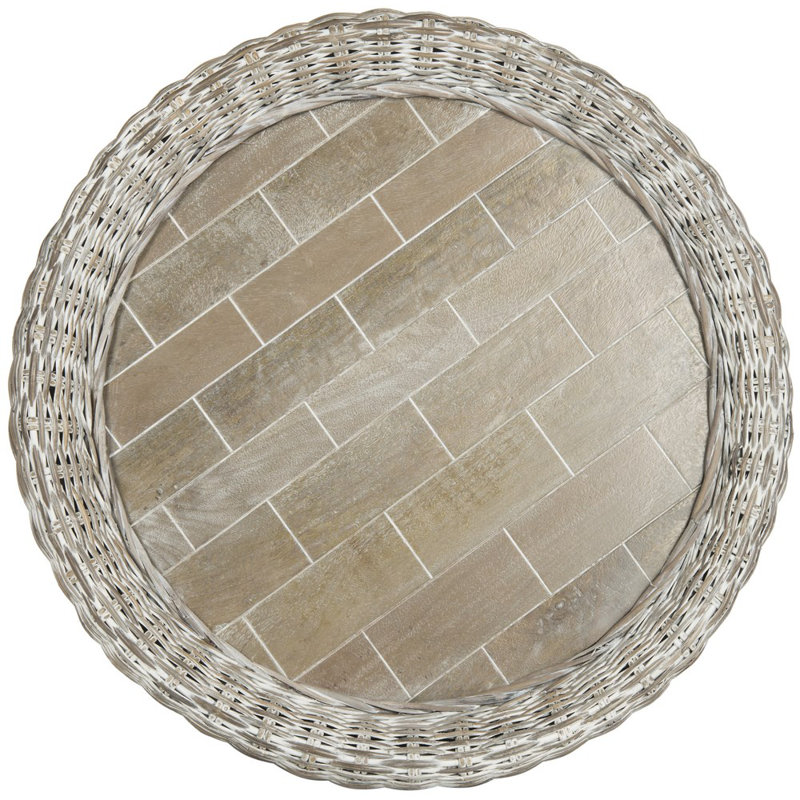 Solid Wood Solid Coffee Table, Summer Gray