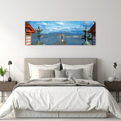 Tori Gate Japan Abstract Contemporary Architecture City Wall Art