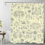 Rideau de douche Frog Pond Celebration Scène 72 x 72 po (183 x 183 cm) pour salle de bain