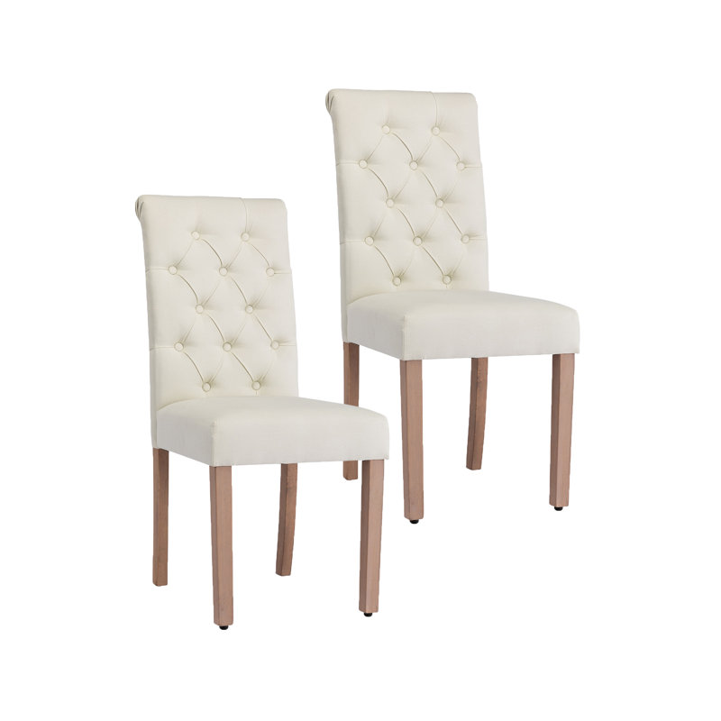 Chaises de salle à manger Lyana, Beige