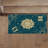Soft Non-Woven Floral Print Rug with Intricate Design for Indoor Use in Living Room Bedroom or Office Space-114329642
