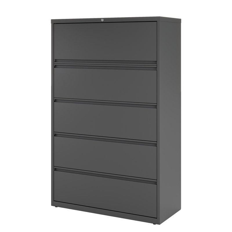 Classeur latéral à 5 tiroirs Harietta, Anthracite