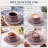 Exotic Pattern Teacup Set in Gift Box-1087551767