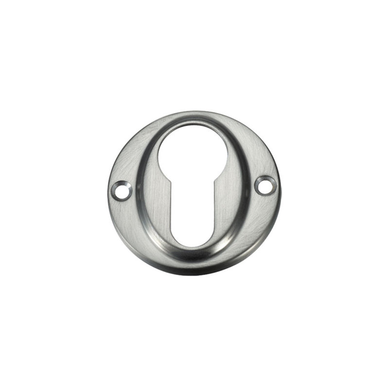 Euro Profile Escutcheon, Satin Nickel