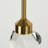 Gopesh 1 - Light Crystal Geometric Integrated LED Kitchen Island Pendant-1564812255