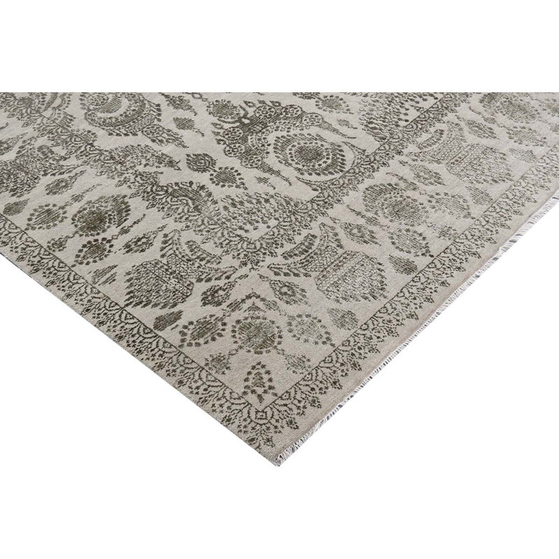 Ikat Area Rug, Rectangle 9' x 12'