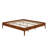 Contemporary Low-Profile Bed Frame Featuring Durable Internal Grid Foundation-1227029068