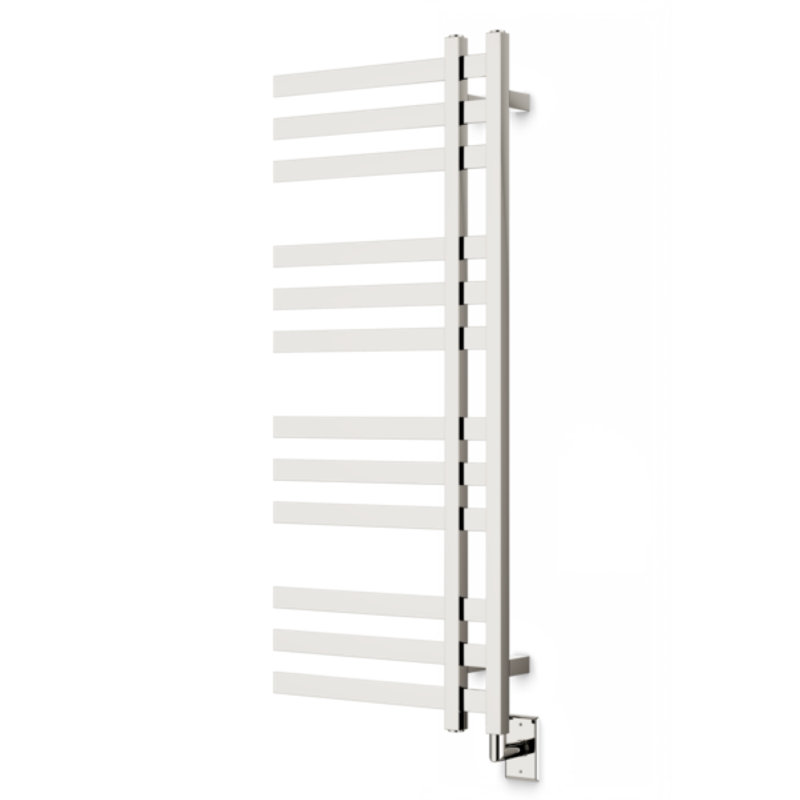 Séchoir à serviettes 20 po Lioni Square, Nickel poli