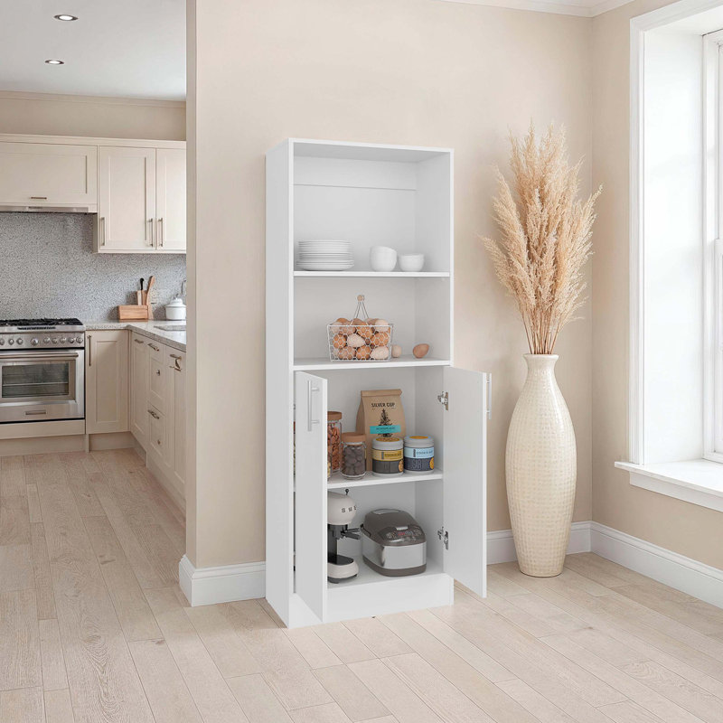 White 2-door Kitchen Storage Cabinet