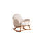 Bina Velvet Swivel Wingback Chair