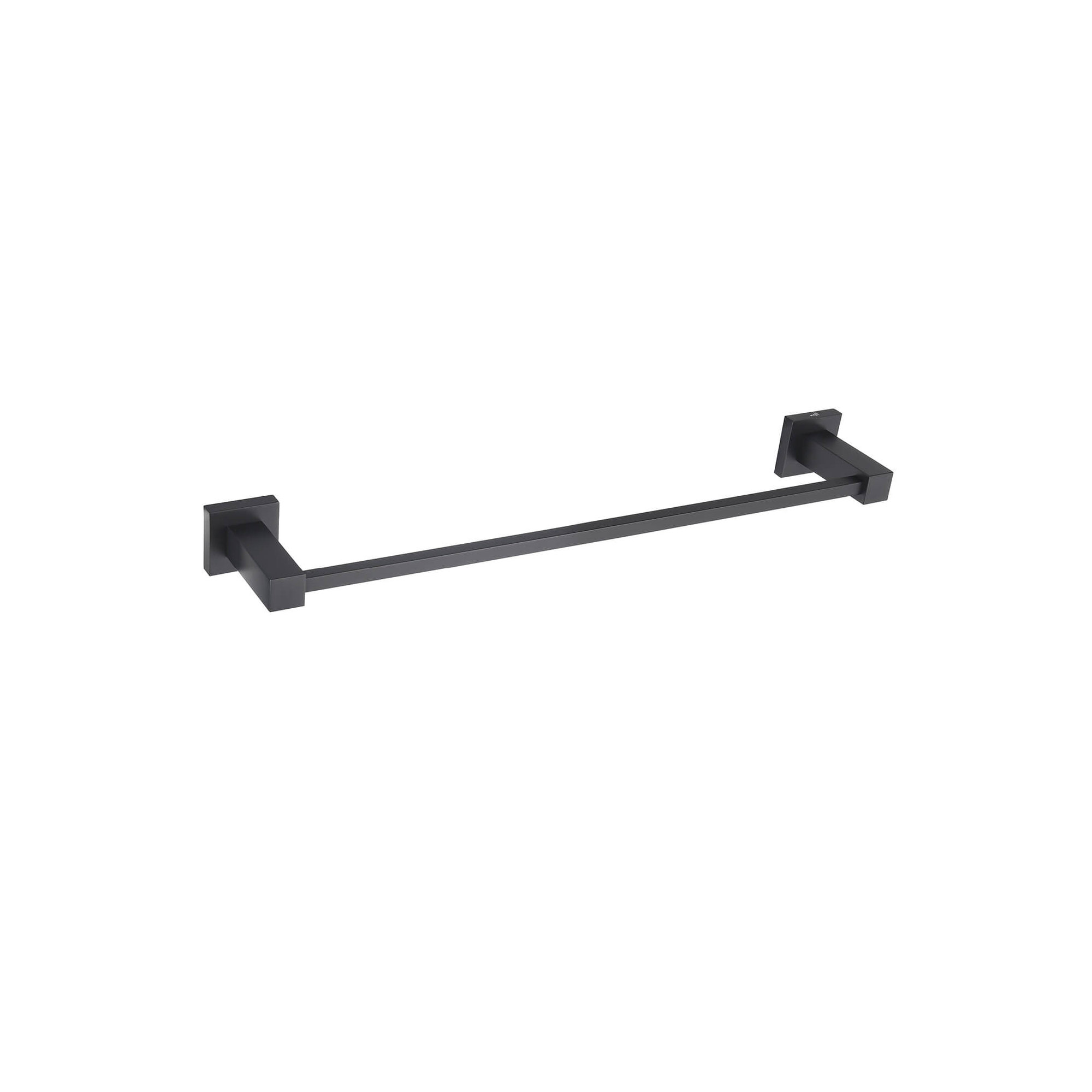 Cube 19.44'' Towel Bar, Matte Black