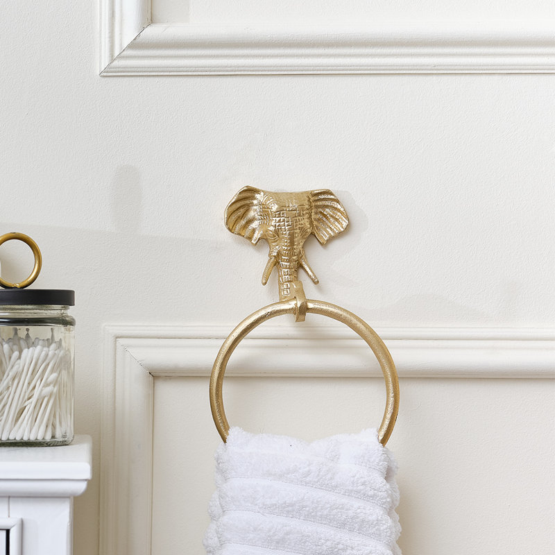 Sapin Wall Mounted Toilet Paper Holder, Gold