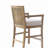 Wicker back bar stool