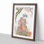 Iwai Kiyotaro in a Shosa Act by Katsukawa Shunko - Picture Frame Painting Print-55575937-55575938