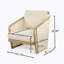 Fauteuil club Royal Wood Textilene-538319079