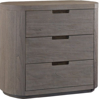 Palmer 3 - Drawer Solid Wood Nightstand