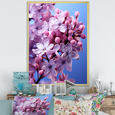 " Contemporary Lilac Tranquility "