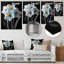 Monochromes Whimsy Wonderland Daffodils II - Jonquilles, art mural-617777757-617777758