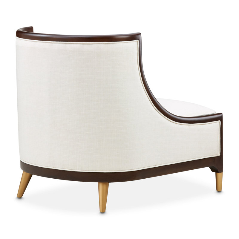 Belmont Place Accent Chair - Cream/espresso