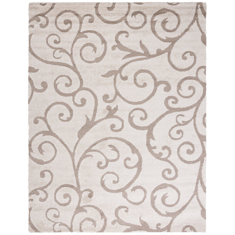 Tapis floral Auralee Performance, Rectangle 9 pi 6 po x 13 pi
