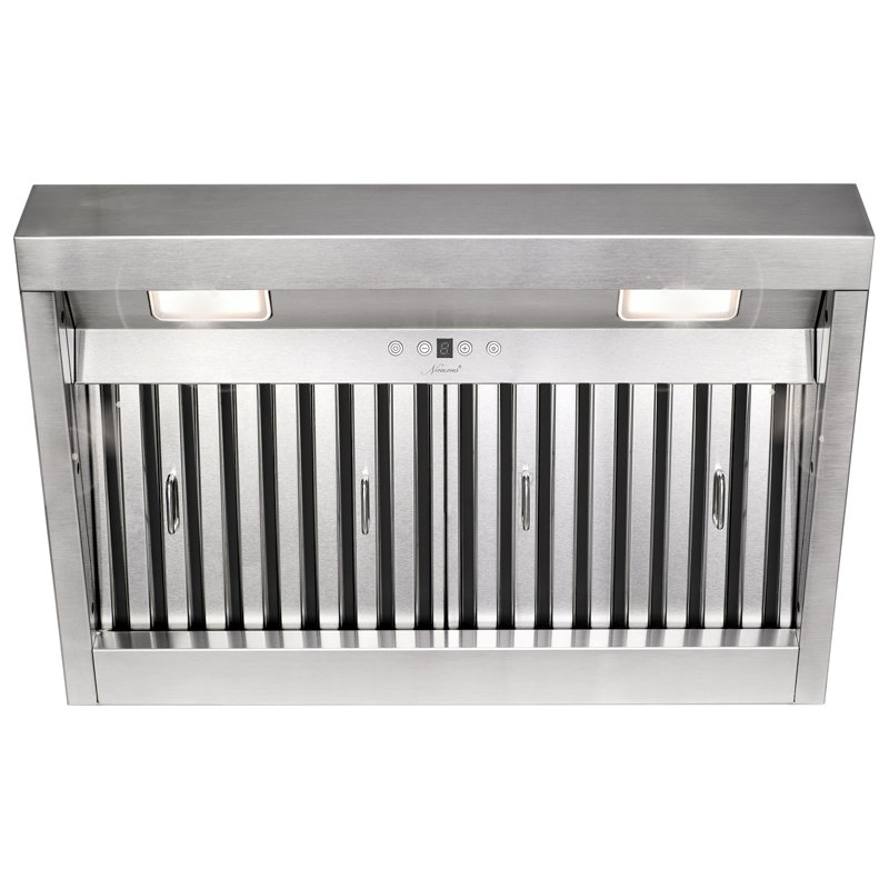 Akicon 30" Stainless Steel 600 CFM Ducted (Vented) Insert Range Hood