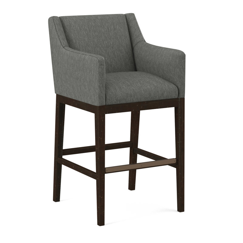 Upholstered Stool, 61597-75, Beachwood