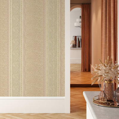 Josephine Munsey Juniper Striped Wallpaper Roll by Josephine Munsey