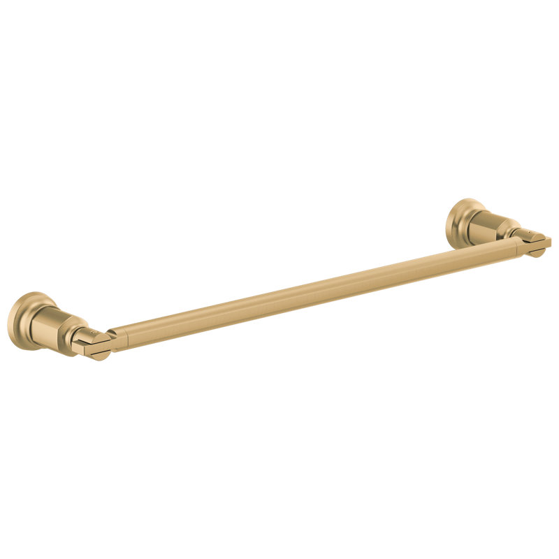 Invari® 18" Wall Mounted Towel Bar, Luxe Gold