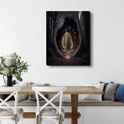 Le portail I par Maki - impression sur toile tendue
