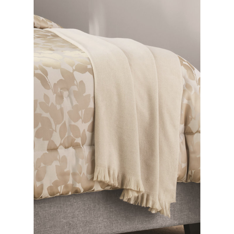 Ensemble d'édredon jacquard 5 pièces Foliate, Très grand édredon + 5 pièces supplémentaires