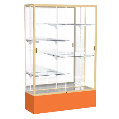 Spirit Series 72'' H x 48'' W Metal Display Cases