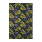 Washable Grape Clusters Farm Area Rug